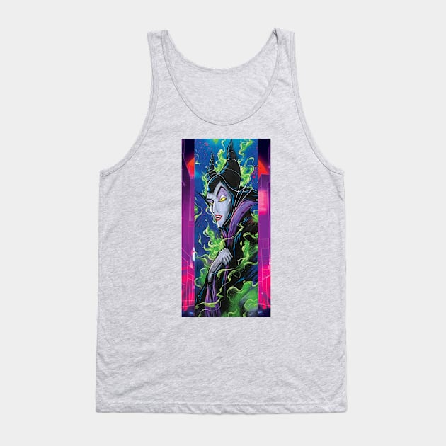 Maleficent Tank Top by Lopan4000